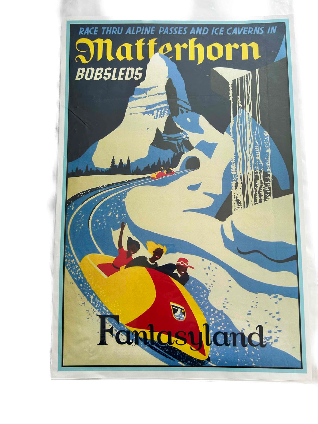 Vintage Attraction Poster - Matterhorn