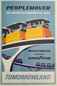 Vintage Attraction Poster - PeopleMover
