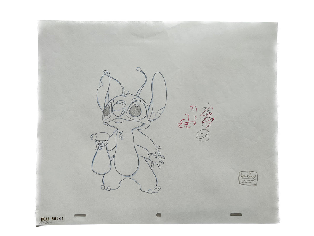 Lilo and Stitch - Original Production Art Drawing Sketch