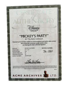 Mickey's Party - Tsuneo Sanda